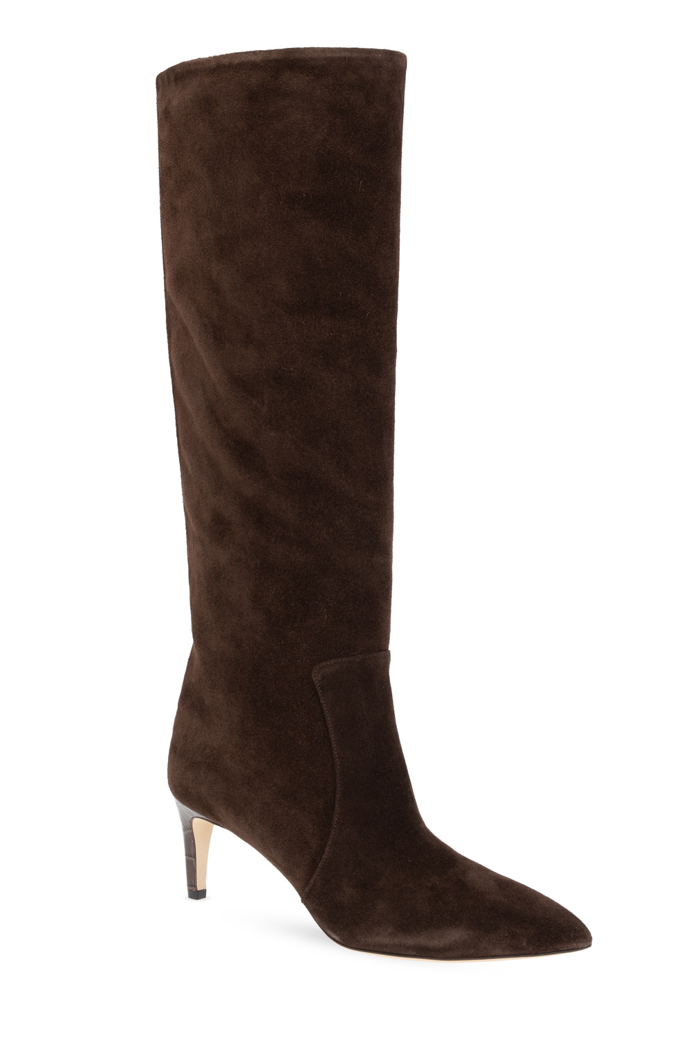 Dark brown outlet stiletto boots